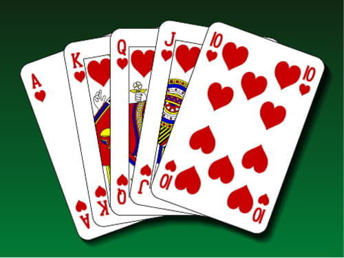  ตารางไพ่ poker