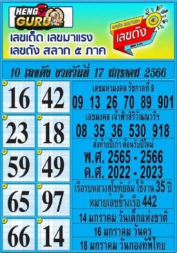 สลาก 5 ภาค