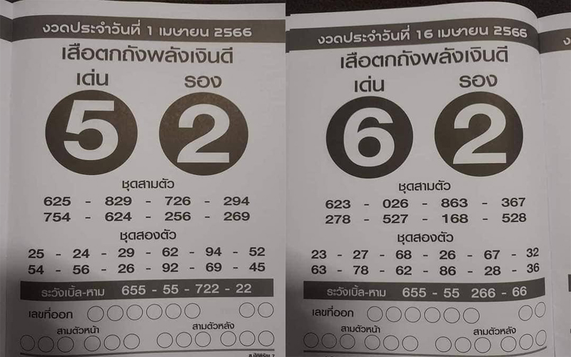  เสือตกถังพลังเงินดี16/4/65