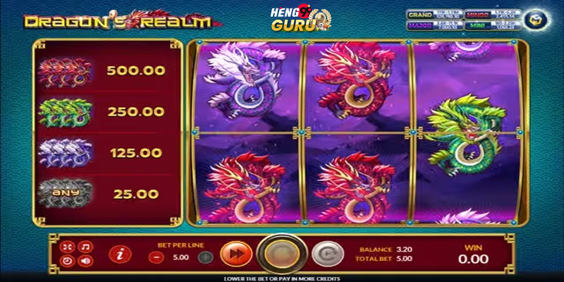 สล็อต Dragon's Realm