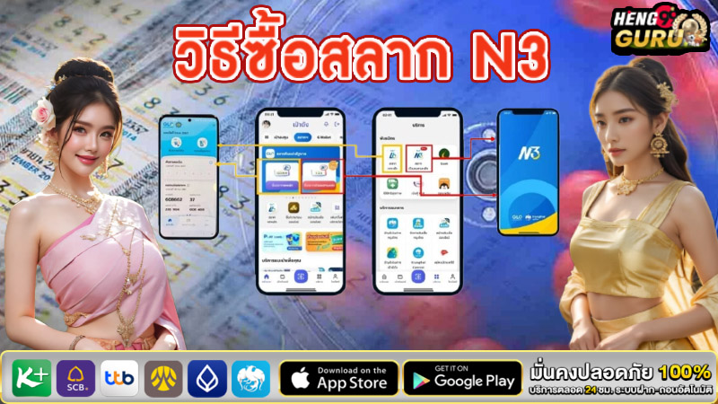 สมัครตัวแทนขายสลาก N3 -"Apply for N3 lottery sales agent"