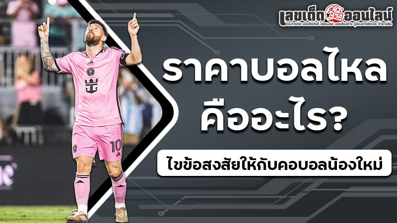 รูปภาพราคาบอลไหลคืออะไรของ lekdedonline