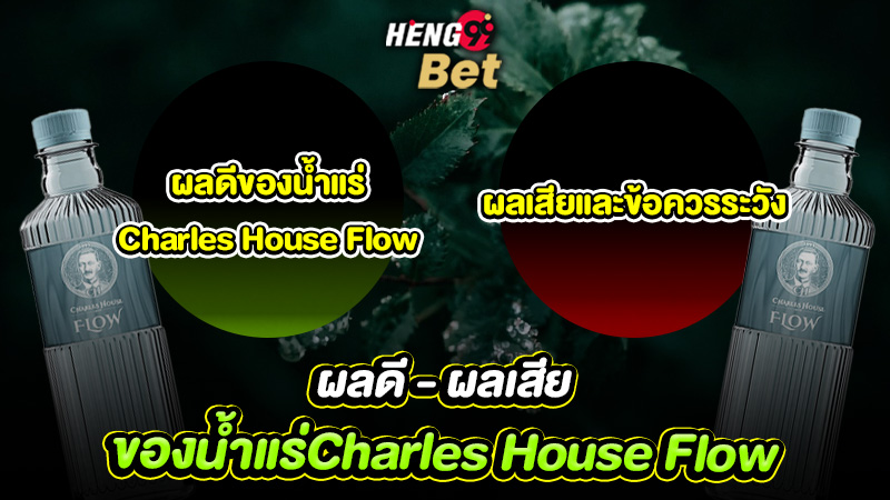 รูปภาพผลดี - ผลเสียของน้ำแร่Charles House Flowของ heng99